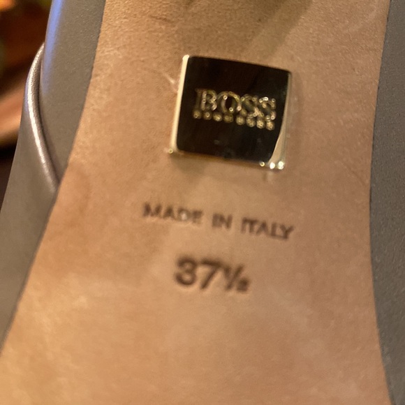 Hugo Boss Taupe Leather Boots - Picture 5 of 8